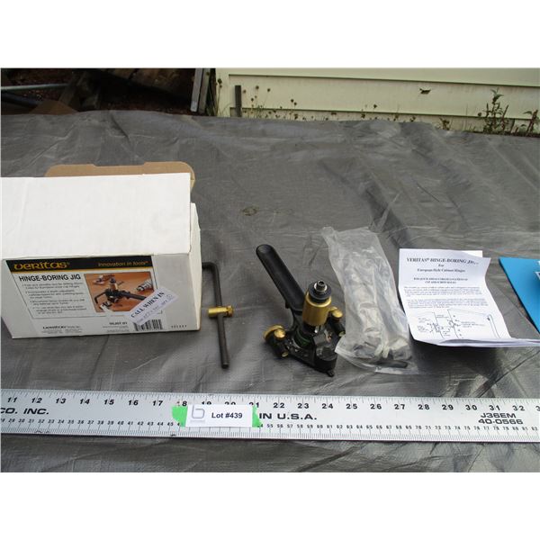 Veritas Hinge Boring Jig