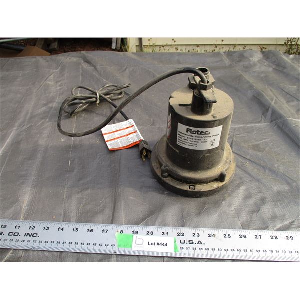 Sump Utility Pump 1/4 hp