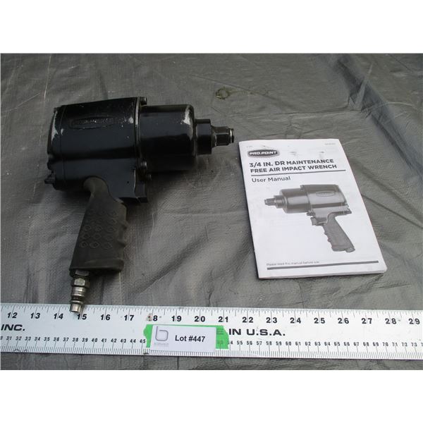 3/4" Dr Air Impact Wrench