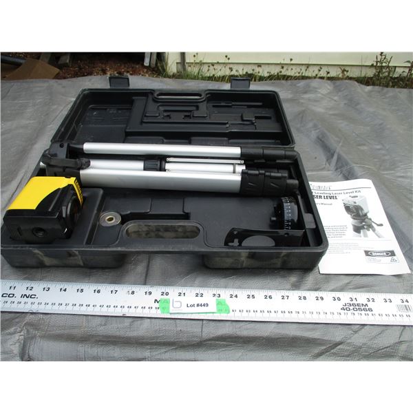 Titan Self Leveling Laser Level Kit In Case