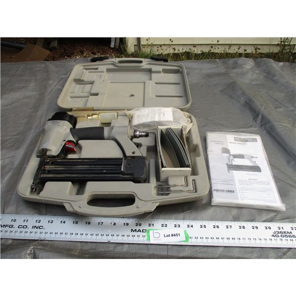 Porter Cable Brad Nailer In Case