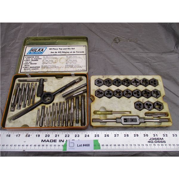 40 Piece Tap and Die Set in Case