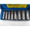 Image 3 : 3/8 Deep Sockets (8) In Case Metric