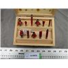 Image 2 : 11 Piece Router Bit Set In Case