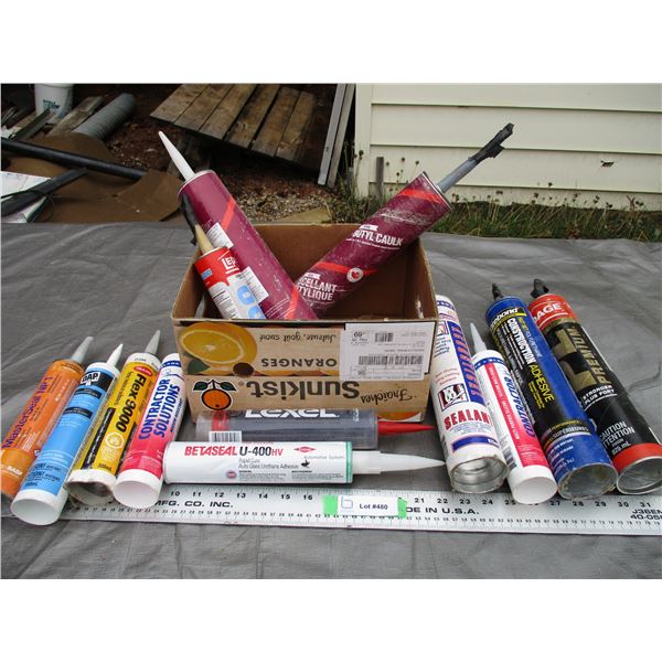 Sealant, Silicone, Misc Some Full Some Partial