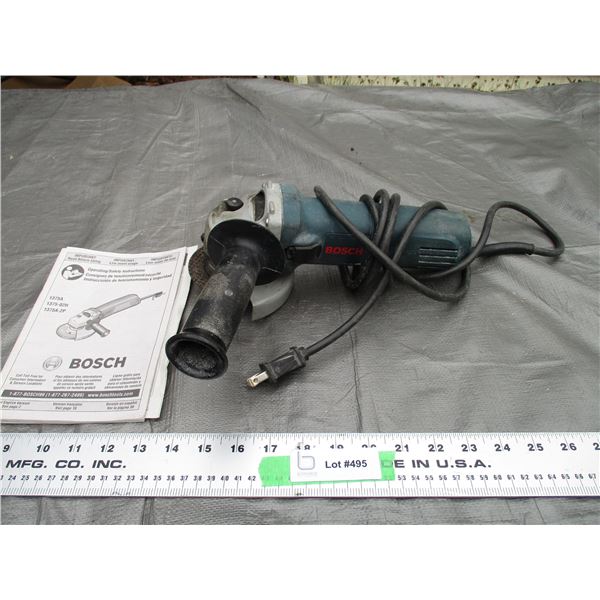 Bosch Angle Grinder With Manual