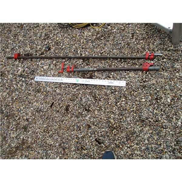 (2) Pipe Clamps