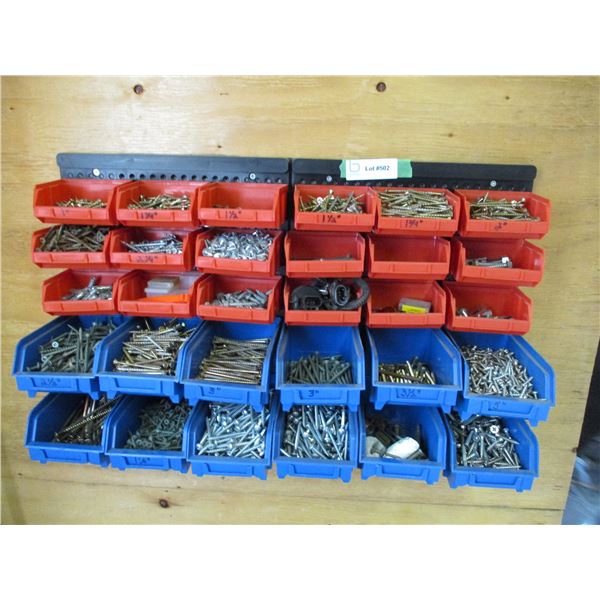 Organizer With Screws