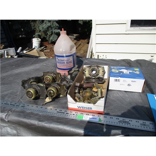 Door Lock Parts, Flood Light, Marking Chalk