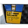 Image 2 : 5 Piece Diamond Hole Saw Kit in Case