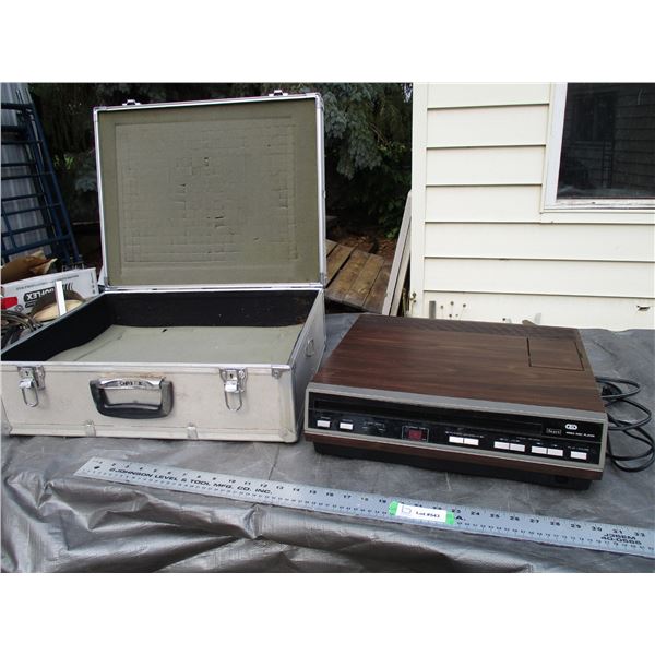 Sears Video Disc Player in Metal Case
