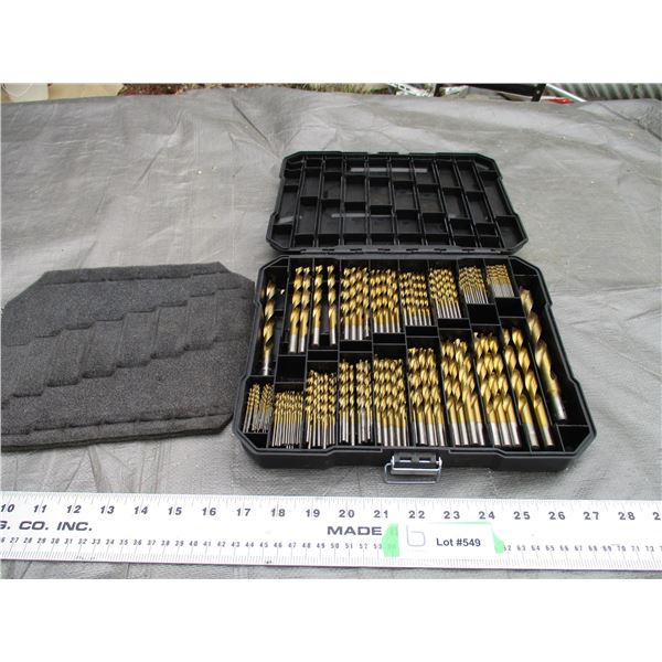 Drill Bit Set in Case