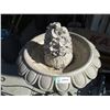 Image 2 : Fountain With Pump Bird Bath Wrought Iron (39" Tall)