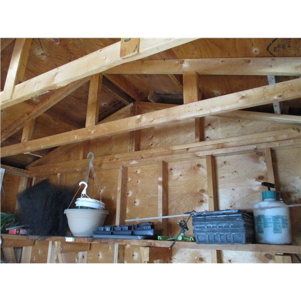 Shelf with Contents Garden Related