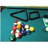 Image 14 : Americana Canada Billiard 4x8 1" Thick Slate With Pool Balls, Snooker Balls, Cues, Repair Kit, Brus.