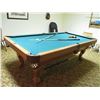 Image 1 : Americana Canada Billiard 4x8 1" Thick Slate With Pool Balls, Snooker Balls, Cues, Repair Kit, Brus.