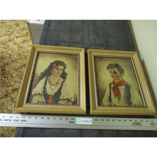 (2X THE MONEY) Pictures in Frame (11 1/4 x 14.5)