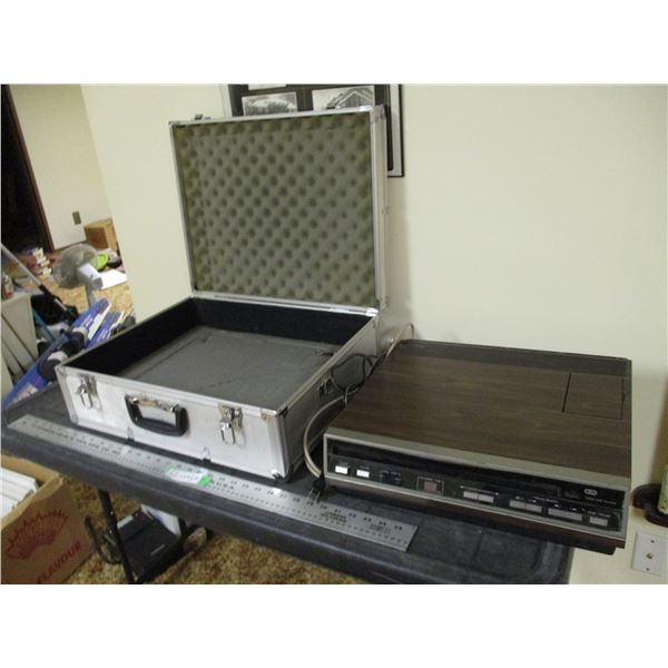 Sears Video Disc Player in Metal Case