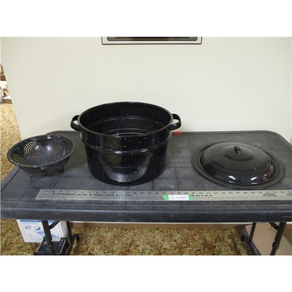 Enamel Canner, Enamel Strainer