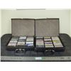 Image 1 : Rock and Country Cassette Tapes in Holders