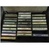Image 2 : Rock and Country Cassette Tapes in Holders
