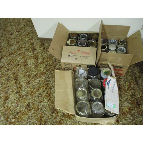 Mason Jars Pints and Quarts