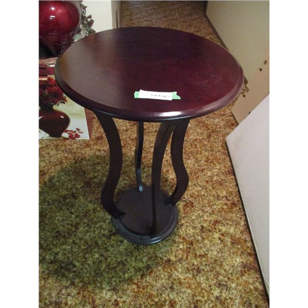 Wooden Plant Stand 18" Diameter 28.5" High