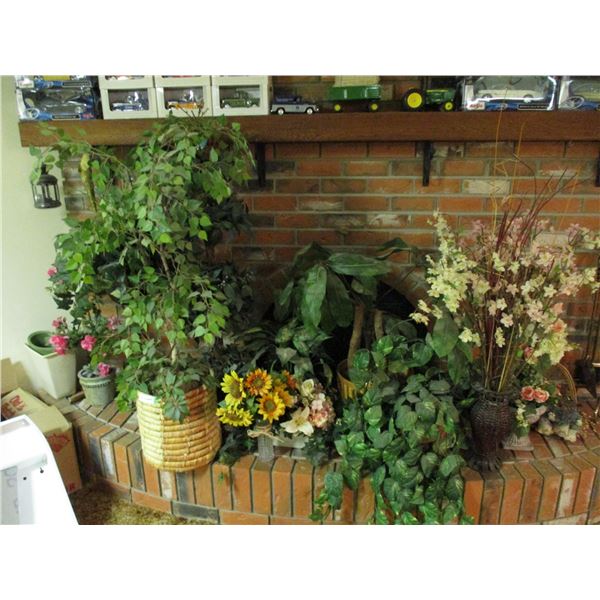 (2X THE MONEY) Artificial Plants and Flowers