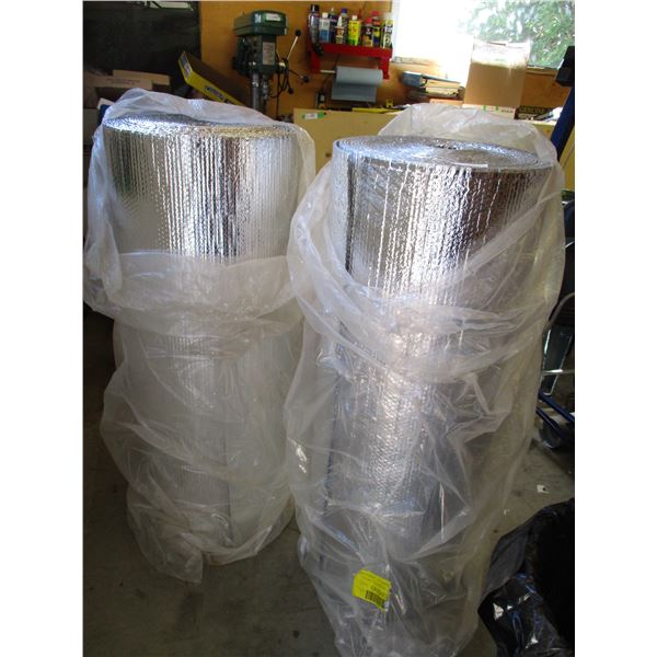 4' Foil back insulation 2 rolls (2 X THE MONEY)