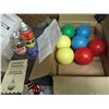 Image 4 : Water treatment system, Bocce Balls (not complete) plus misc