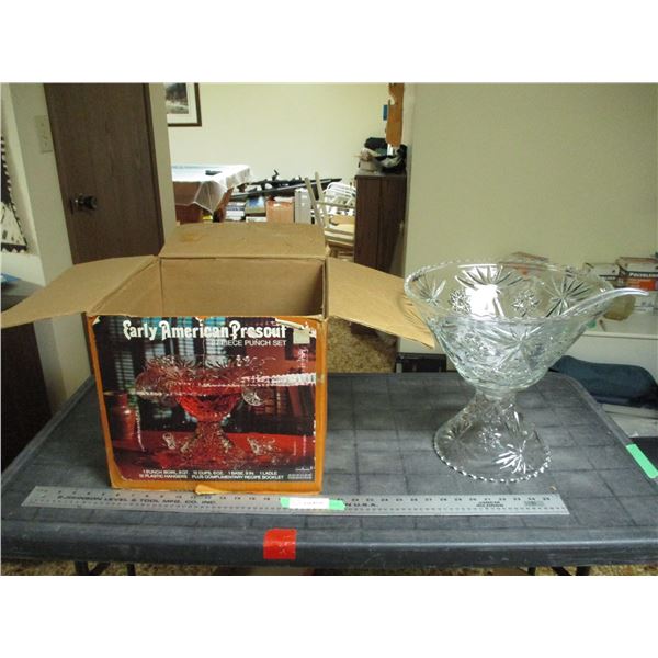 Punch bowl set 15 pc (12 cups)