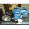 Image 1 : Thor Magnum rechargeable spotlight (15 million candle power) with charger, like new