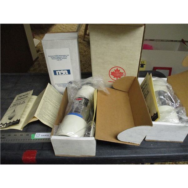 (3) New NSA Barterio static water treatment units