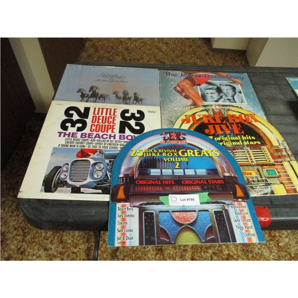 Bug Seager, Beachboys, misc records