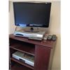 Image 1 : Samsung small HD TV Monitor with remote, Motorola receiver, Pace HD DVR (No Cabinet)