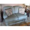 Image 1 : Sage green love seat