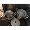 Image 7 : Pizza Baking Stone, Various Pots, Pans & Strainers