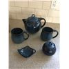 Image 4 : 8 Norman Rockwell Mugs, CH'A Tea Blue Teapot/Mugs/Cream/Sugar Dishes