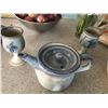 Image 2 : Large Asst of Mugs, Teapot, 2 Goblets & Small Bowls