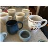 Image 3 : Large Asst of Mugs, Teapot, 2 Goblets & Small Bowls