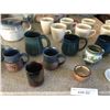 Image 5 : Large Asst of Mugs, Teapot, 2 Goblets & Small Bowls