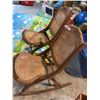 Image 3 : 2 Wood Rocking Chairs
