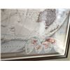 Image 4 : Huge National Geographic Framed World Map