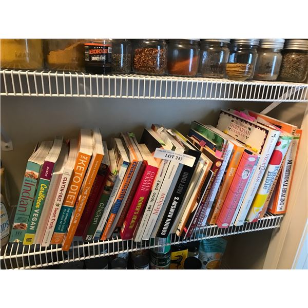 Large Variety of Cook Books including Gordon Ramsay Fast Food