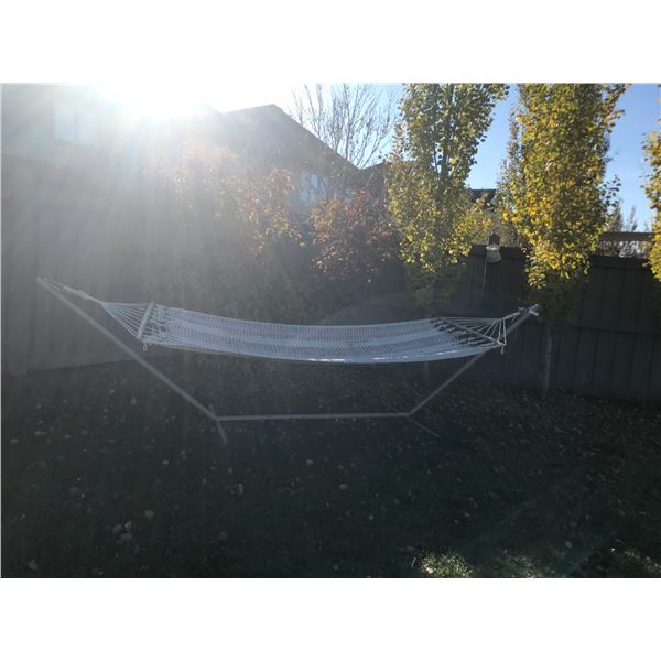 Hammock and Metal Stand