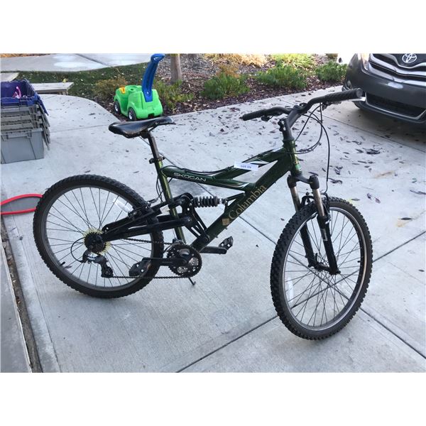 Columbia Skogan Green Bicycle w RST T7 Gila Suspension