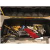 Image 2 : Large Fat Max Toolbox with large assortment of tools including level, wrenches, tape measure, maglit