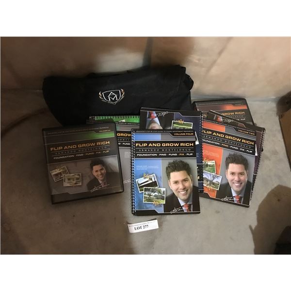 Armando Montelongo - Flip & Grow Rich Training Series Books & CD'S