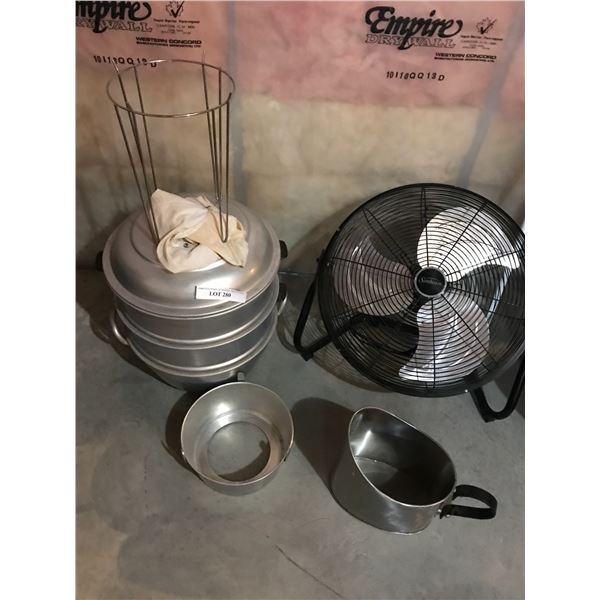 Sunbeam Metal Fan, Canning Supplies