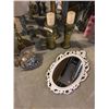 Image 4 : Candle Holders Lamps, Decorative Rocks, Candle Holders, 2 Mirrors